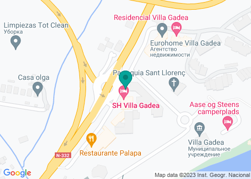 Отель SH Вилла Гадеа - на карте