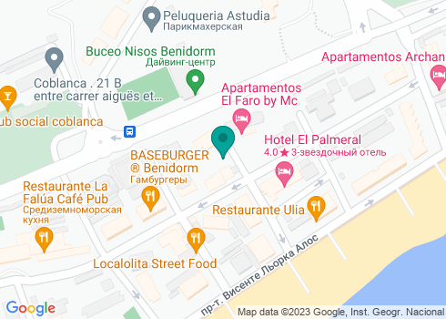 Hotel El Palmeral - на карте