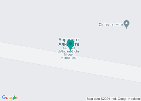 Аэропорт Аликанте-Эльче - на карте