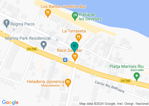 Racó Del Mar - на карте
