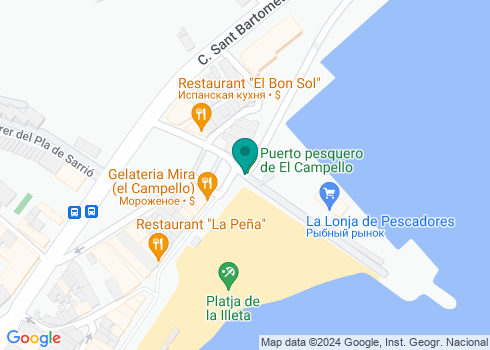 Порт Кампельо - на карте