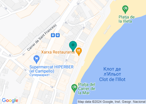 Xarxa Restaurante - на карте