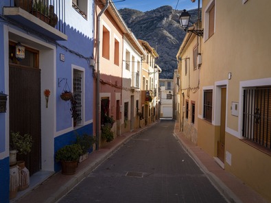 Улицы старого города Orxeta