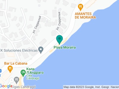 Пляж Ль´Амполья (Playa L´Ampolla) на карте Пляж Ль´Амполья (Playa L´Ampolla) на карте