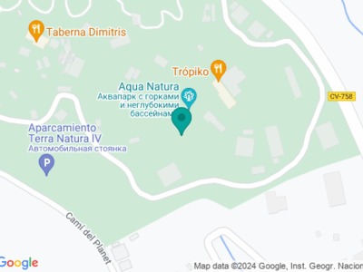Аквапарк Аква Натура - на карте Аквапарк Аква Натура - на карте