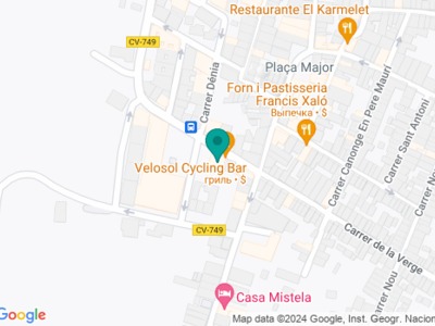 Velosol Cycling Bar - на карте Velosol Cycling Bar - на карте