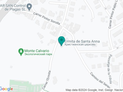 Часовня Санта-Ана - на карте