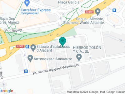 Королевский регатный клуб Аликанте - на карте Королевский регатный клуб Аликанте - на карте