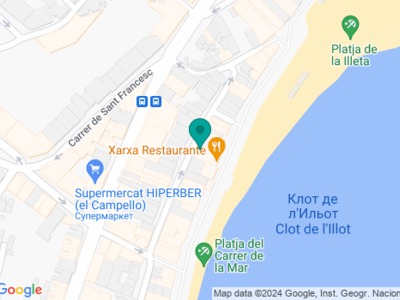 Xarxa Restaurante - на карте Xarxa Restaurante - на карте