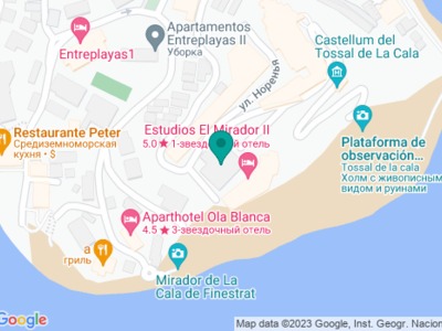 Гора Тоссаль-де-Кала on map Гора Тоссаль-де-Кала on map