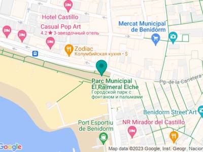 Парк Эльче on map Парк Эльче on map