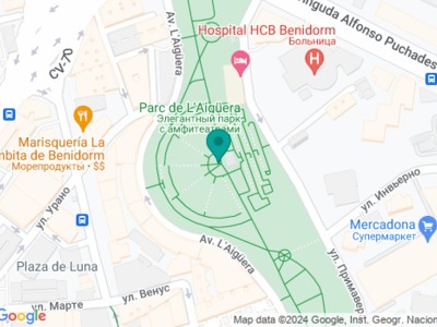 Парк Л’Айгуэра on map Парк Л’Айгуэра on map