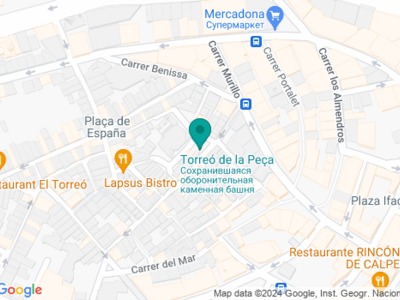 Torreón de la Peça on map