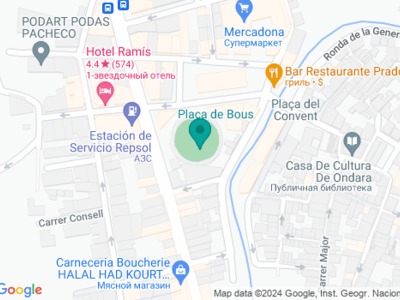 Арена для боя быков on map