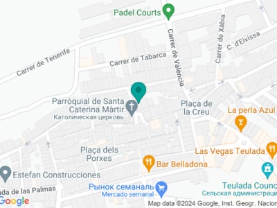 Готическая стена Теулады on map