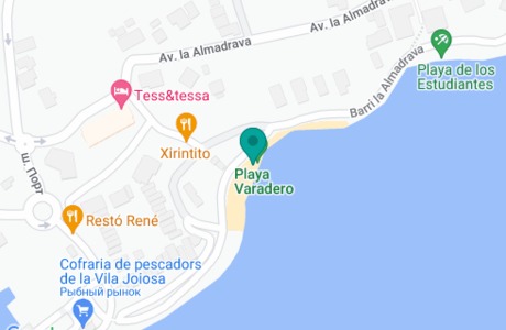Playa Varadero на карте