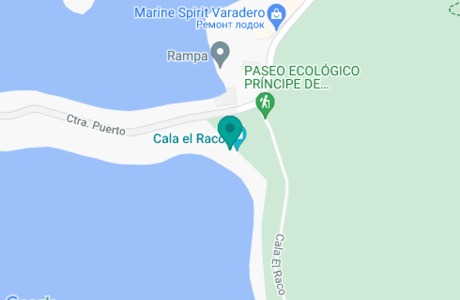 Cala el Racó на карте