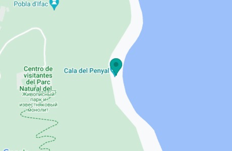 Cala del Penyal на карте
