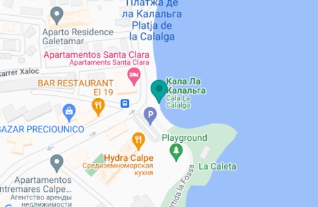 Cala La Calalga на карте