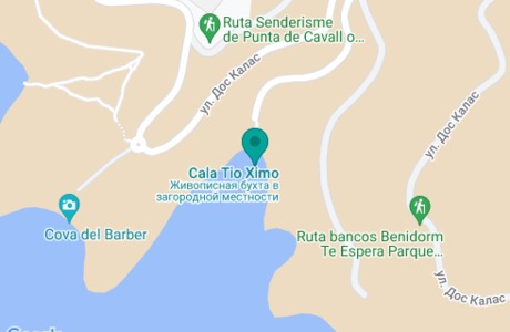 Cala Tio Ximo на карте