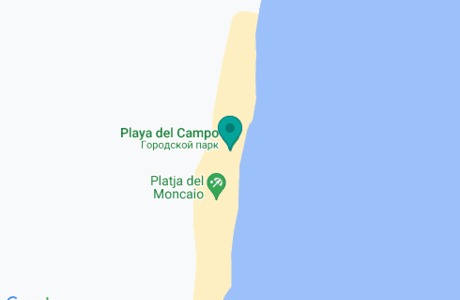 Playa del Camp на карте