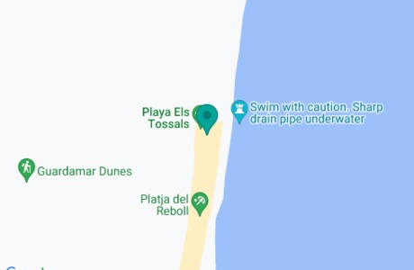 Playa dels Tossals на карте