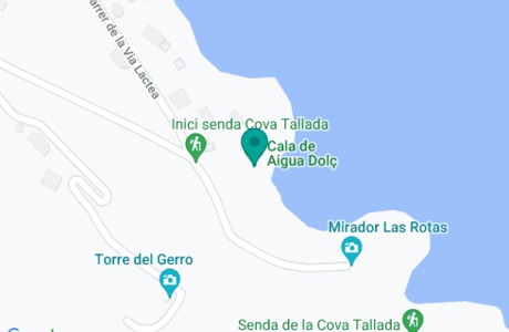 Cala de Aigua Dolç на карте