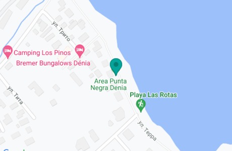 Area Punta Negra Denia на карте