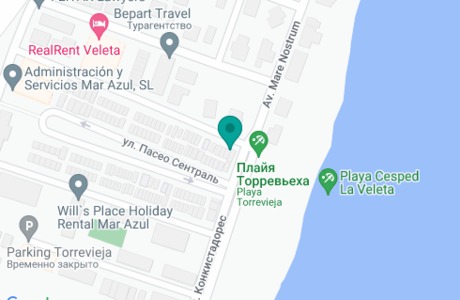 Playa Torrevieja на карте