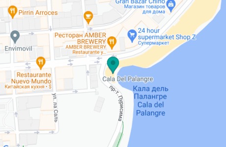 Cala Del Palangre на карте