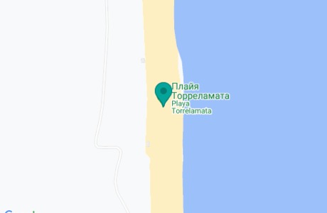 Плайя Торреламата Playa Torrelamata на карте