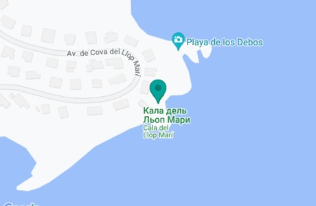 Cala del LLop Marí на карте