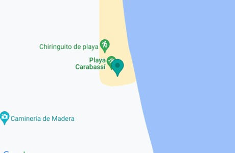 Playa El Carabassí на карте