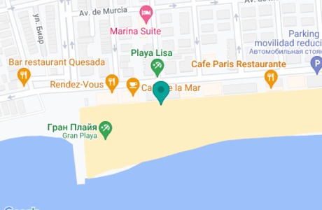 Playa Lisa на карте