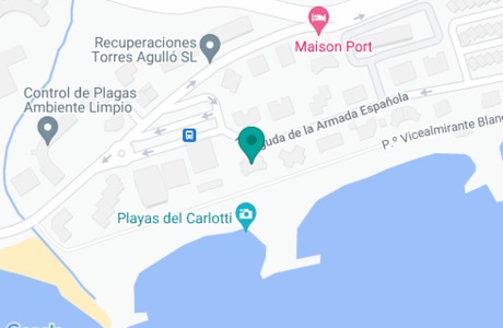 Playas del Carlotti на карте