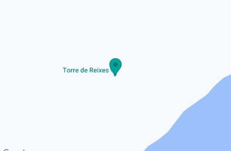 Torre de Reixes on map