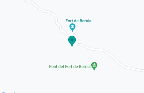 Fort de Bernia (Ruinas del Fort de Bèrnia) on map