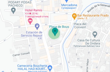 Арена для боя быков on map