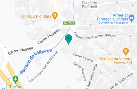 Асут дель Лавадор on map