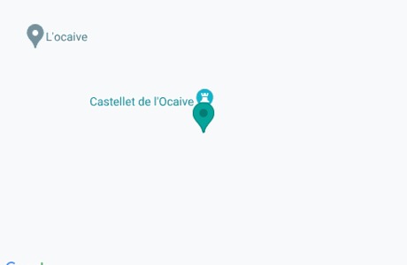 Замок Castillo del Ocaive on map