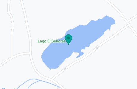 Озеро Лаго Эль Сеньорет on map